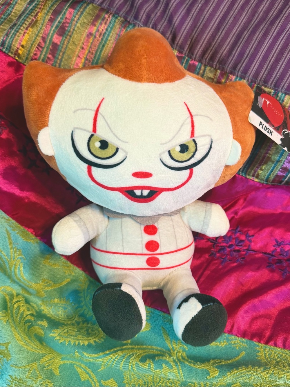Pennywise IT Horror Plush 8” NWT